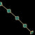 Van Cleef & Arpels Alhambra Green Malachite Gold Bracelet