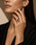 Bulgari 1980s Double Band Ring two color Gold with Rubellite and Tourmaline