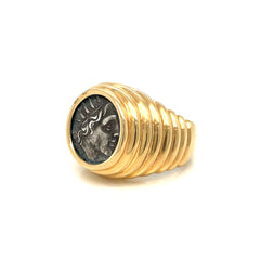 Bulgari cheap coin ring
