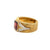 Mario Buccellati Garnet Gold Band Ring