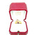 Cartier Menotte 18ct Rose Gold Diamond and Pink Tourmaline Bypass Ring