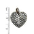 Diamond, Gold and Silver Heart Pendant