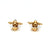 Cartier Sapphire & 18k Gold Bumble Bee Earrings Original Box