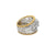 Mario Buccellati Diamond Gold Band Ring