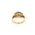 Tiffany & Co. Diamond Iconic X Gold & Platinum Ring