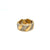 David Webb Diamond Gold Band Ring