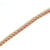 10 Carat Natural Pink Sapphire Yellow Gold Tennis Bracelet
