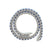 7 Carat Natural Blu Sapphire Gold Tennis Bracelet