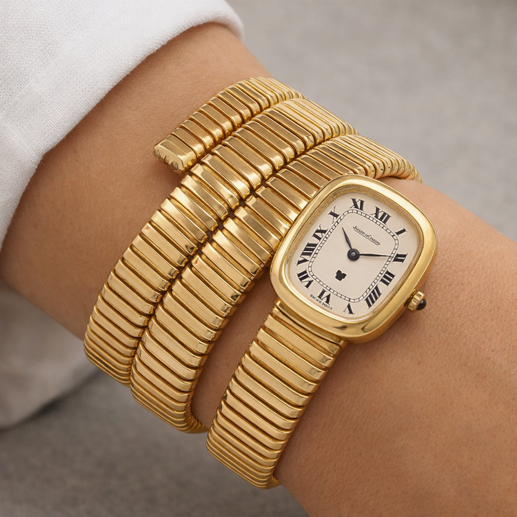 Serpenti Tubogas Watch Jaeger-LeCoultre by Weingrill, 1970s