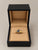Vintage Bulgari Serpenti Sapphire and Diamond 18k Yellow Gold Bypass Ring