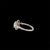Art Deco Diamond Plaque Filigree Engagement Ring