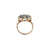 Victorian Diamond Gold and Silver Ring and Earrings Set