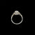 Art Deco Diamond Plaque Filigree Engagement Ring