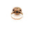 Victorian Diamond Gold and Silver Ring and Earrings Set