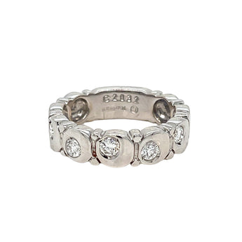 Authentic Marina B Diamond Gold Band Ring