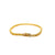 CTW 6.5 Natural Yellow Sapphire Gold Tennis Bracelet