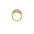 Vintage Cerified Burma Ruby No Heat Diamond Filigree Gold Ring
