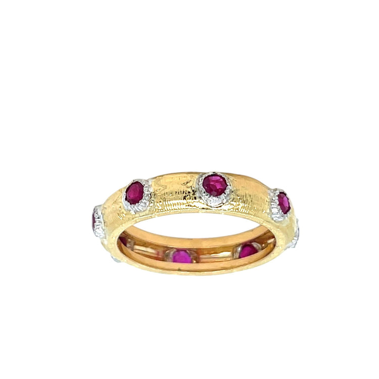 Ruby Macri Classica Model Ring ca 1960s