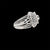 Vintage Diamond Bombe Ring