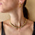 Bulgari Parentesi Three Color Gold  Necklace