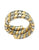 Bulgari Serpenti Tubogas Ring in 18k Yellow Gold and Steel, 1980s