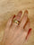 David Webb Diamond Gold Band Ring