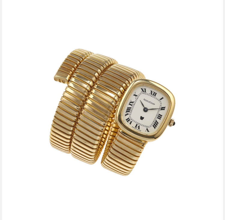 Bulgari Serpenti Tubogas Watch Jaeger-LeCoultre by Weingrill, 1970s
