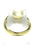 Bulgari Tronchetto Diamond Gold Band Ring