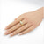 Bulgari Tronchetto Diamond Gold Band Ring