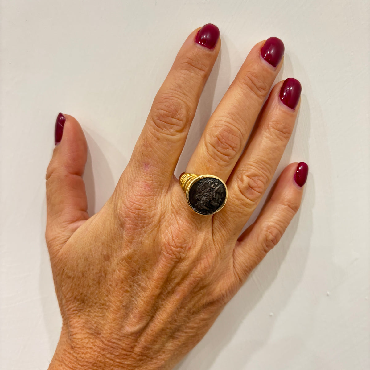 Bulgari Monete Coin Ring, 1980s