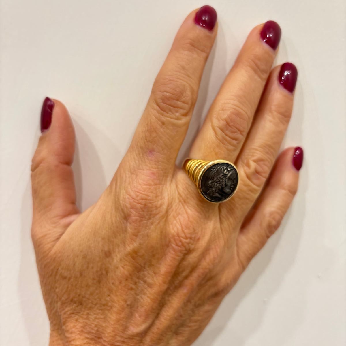 Bulgari Monete Coin Ring, 1980s