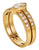 Cartier Marquise Diamond Gold Band Ring