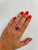 Estate 8.50 Carat Natural Ruby Cabochon Diamond Ring