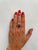 Estate 8.50 Carat Natural Ruby Cabochon Diamond Ring