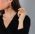 Bulgari Doppio Chandra Porcelain Tourmaline Peridot Gold Ring