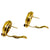 Bulgari Monete Ruby Gold Rare Ancient Silver Coin Earrings