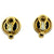 Bulgari Monete Ruby Gold Rare Ancient Silver Coin Earrings