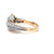 Retro 1,50 Carat Diamond Cocktail Gold Ring