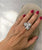 Cartier Diamond and Multi-Gem Caresse d'Orchidées Ring