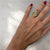 Cartier Trilium Model Diamond Gold Ring