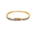 CTW 11 Natural Blu Sapphire Gold Tennis Bracelet