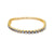 CTW 11 Natural Blu Sapphire Gold Tennis Bracelet