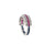 Art Deco Flip Over Ruby Sapphire Diamond Eternity Ring