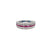 Art Deco Flip Over Ruby Sapphire Diamond Eternity Ring