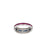 Art Deco Flip Over Ruby Sapphire Diamond Eternity Ring