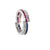 Art Deco Flip Over Ruby Sapphire Diamond Eternity Ring