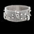 Retro Platinum Fabric Bracelet with 7.50 cttw Diamonds