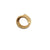 Bulgari Tubogas Serpenti Diamond 18k Yellow Gold 3-Row Ring