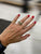 Van Cleef & Arpels French Ruby Emerald & Diamond Cocktail Ring