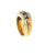 Van Cleef & Arpels French Ruby Emerald & Diamond Cocktail Ring